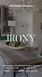 Mobile Screenshot of ironyhome.com